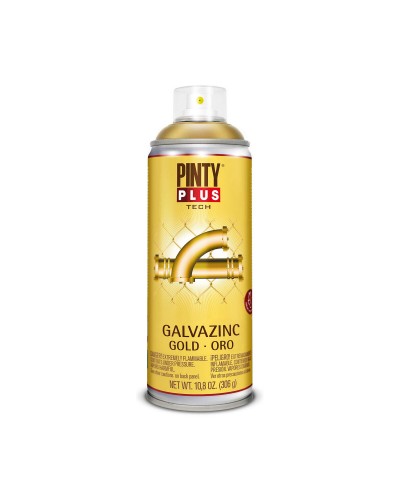 Sprayverf Pintyplus Tech Galvazinc G151 400 ml Goud