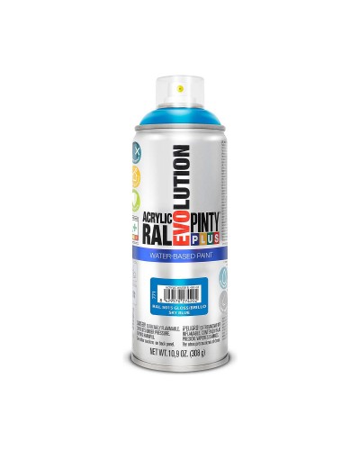 Sprayverf Pintyplus Evolution RAL 5015 Waterbasis Sky Blue 400 ml