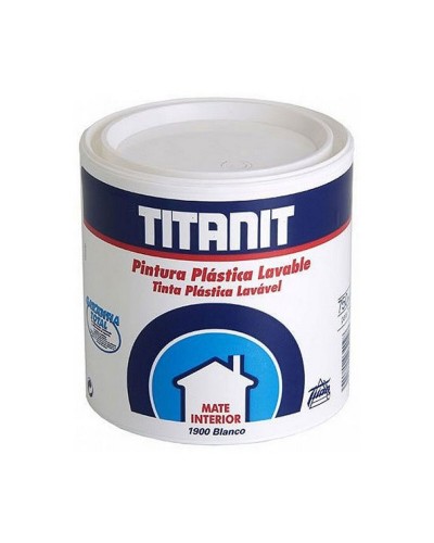 Titanlux Titanit White Matt Paint 750 ml, Washable for Ceilings and Walls
