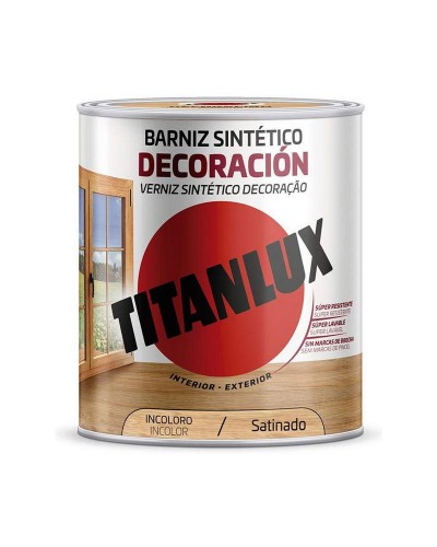 Titanlux Kunstharzlack Farblos Seidenmatt, 250 ml (m11100014)
