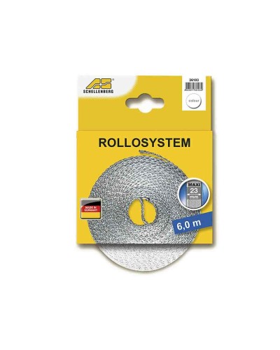 Schellenberg Gurtband für Rollladen | Einfach auszutauschen | Für Höhen bis zu 300 cm
