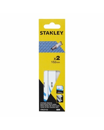 Stanley Saw Blade 6-inch, 2-Piece Set, for Precise Cuts
