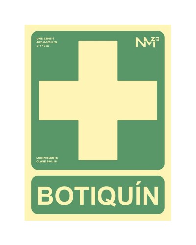 Zelfklevend bord Archivo 2000 Eerstehulpdoos PVC 22,4 x 30 cm