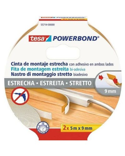 Dubbelsidig Tejp TESA Transparent 9 mm x 5 m