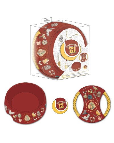 Set Regalo Harry Potter Rosso Scuro 21,0 x 21,0 x 8,8 cm Cane