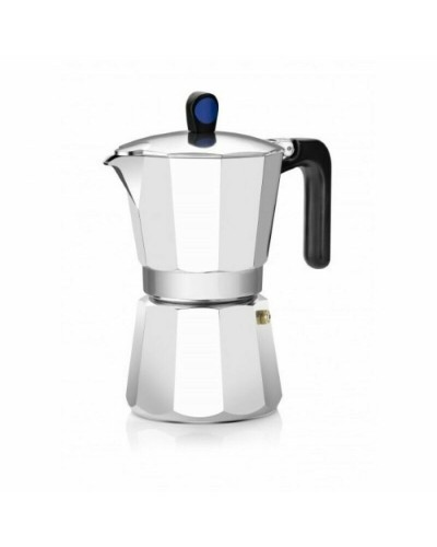Italiensk Kaffepanna Monix 5300045871 Stål Aluminium 12 Csészék