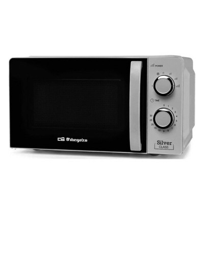 Microonde Orbegozo MI 2118 20 L 700W 700 W Nero/Argentato Acciaio 20 L