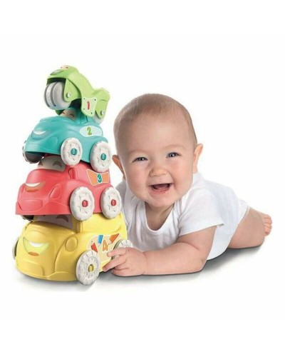 Playset de Vehículos Clementoni (4 pcs)