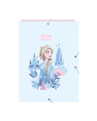 Rengaskansio Frozen Ice magic Sininen A4 26 x 33.5 x 2.5 cm