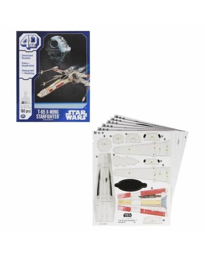 Set di Costruzioni Star Wars T-65 X-Wing Starfighter 160 Pezzi 38 x 34,5 x 26 cm Multicolore