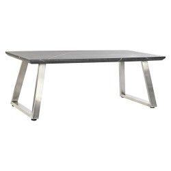 DKD Home Decor Modern Coffee Table in MDF and Steel, 120 x 60 x 44 cm
