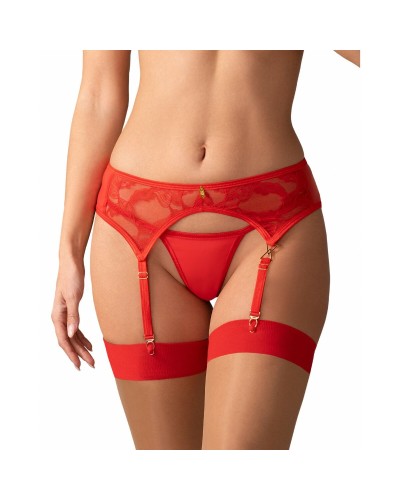 Suspender Obsessive Red XXL/XXXL