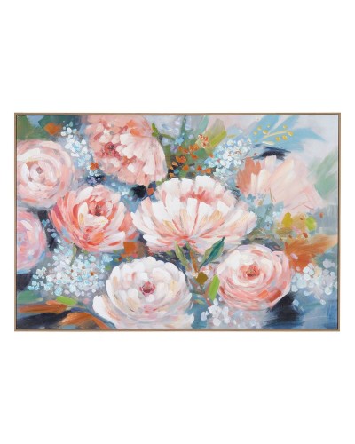 Schilderij Canvas Blommor 120 x 5 x 80 cm