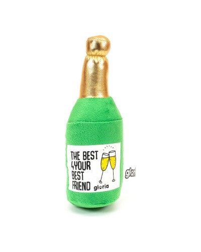 Jouet pour chien en peluche Gloria Champcane Champagne