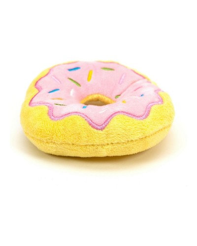 Mjuk leksak för hundar Gloria Frosty 3 x 5 x 14 cm Donut Rosa