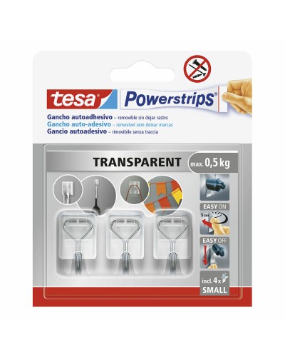 Gancio per appenderla TESA Powerstrips S Autoadesivo