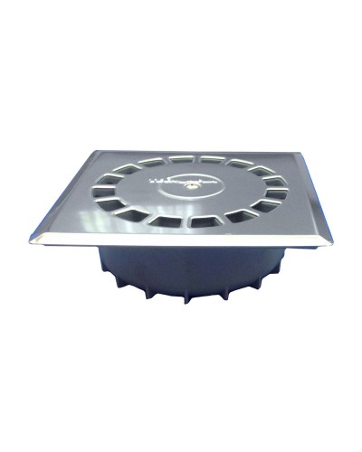 Afvoer Tecnoagua T-88 I PVC Roestvrij staal 11,7 x 11,7 x 4,4 cm Ø 4 cm Verticaal