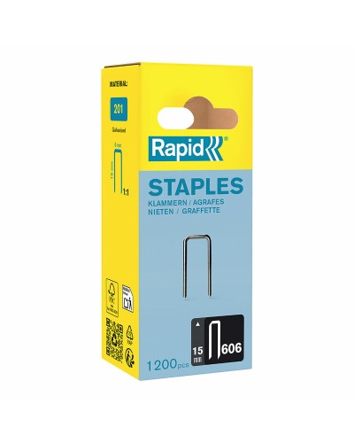 Nietjes Rapid 606 Gegalvaniseerd (1200 Stuks)