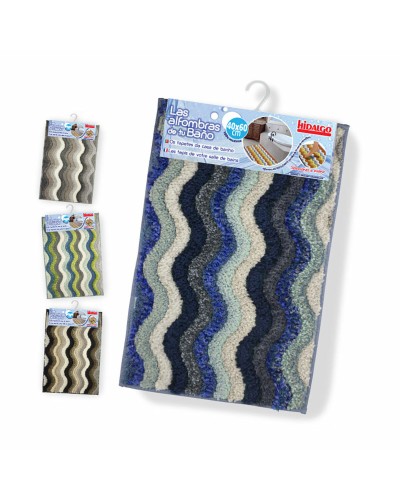 Alfombra de baño Hidalgo Zig-zag 40 x 60 cm