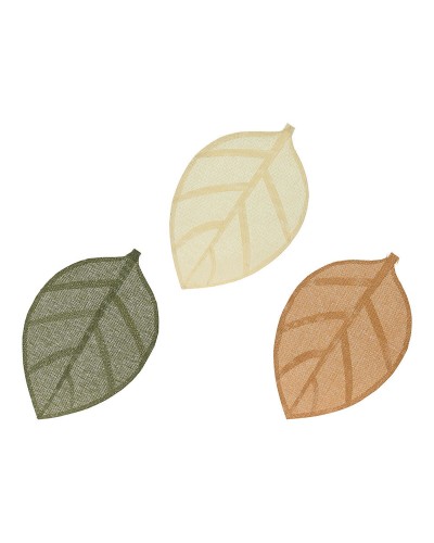 Sottopentola EDM Fibra naturale 30 x 46,5 cm Foglia della pianta