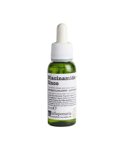Sérum visage La Saponaria Niacinamida + Zinc 30 ml