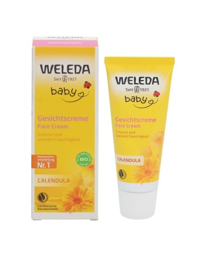 Hydrating Facial Cream for Babies Weleda Baby Calendula 50 ml