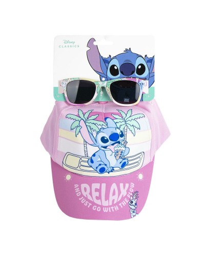 Occhiali da Sole per Bambini Stitch 53 cm Berretto