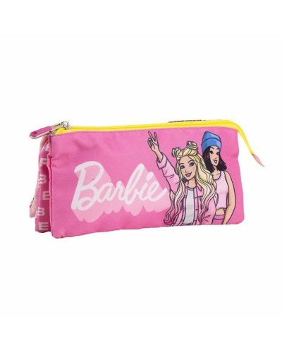 Triple Carry-all Barbie Fuchsia 2,2 x 1,1 x 22,5 cm