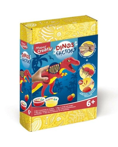 Gioco Fai-da-te Maped Dinos Factory Multicolore