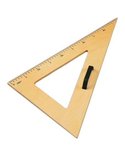 Triangel Faibo Brun Plast 50 cm