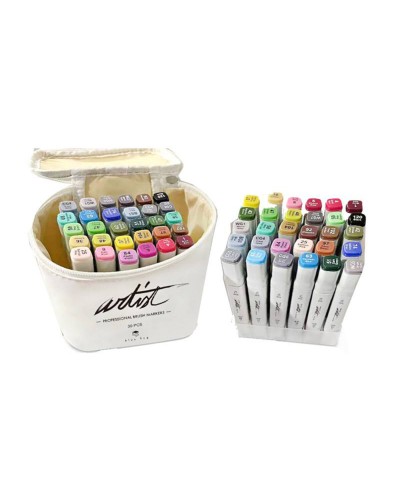 Set Viltstiften Alex Bog Canvas Luxe Professional 30 Onderdelen Doosje Multicolour