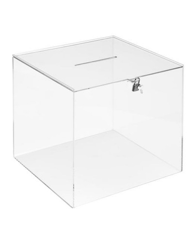 Urne Archivo 2000 Transparent 30 x 30 x 30 cm