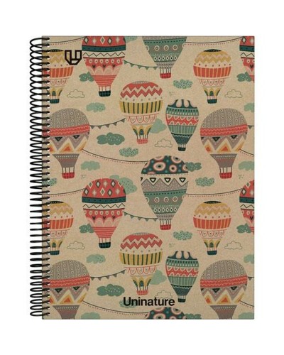 Cuaderno Grafoplas Uninature Capadocia Multicolor A4 80 Hojas