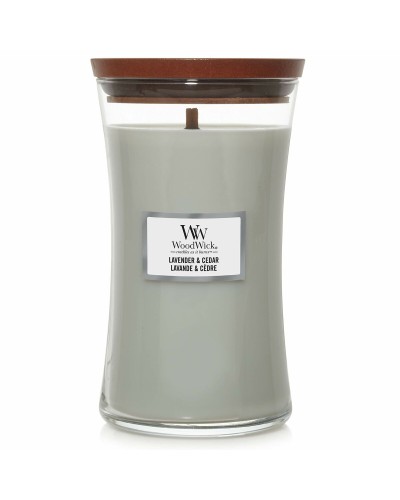 Duftkerze Woodwick Core Large Lavender & Cedar 609 g