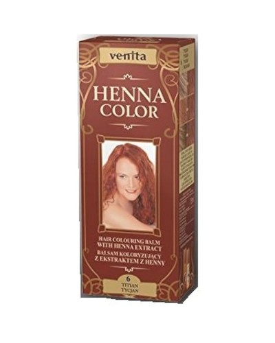 Demi-permanentes Färbemittel Venita Henna Color Nº 6 Titian 75 ml