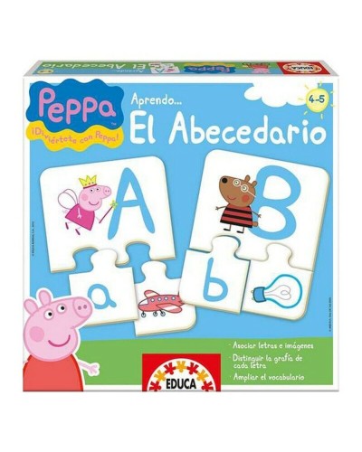 Utbildningsspel El Abecedario Peppa Pig Educa 15652 (ES)