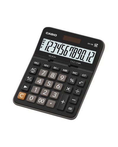 Calculatrice Casio DX-12B Noir