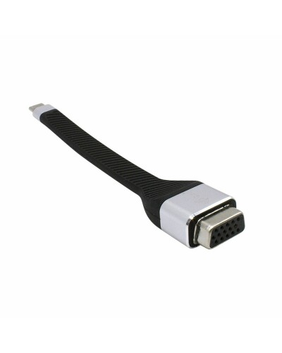 USB C to VGA Adapter i-Tec C31FLATVGA60HZ Black