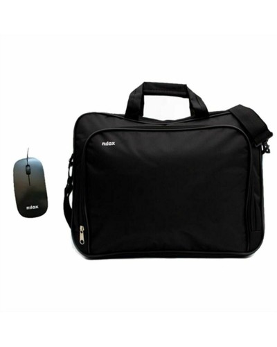 Laptop Case Nilox NXMOS4156BK Black 15"