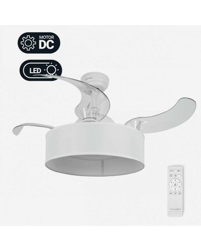 Ventilatore da Soffitto Universal Blue JALOQUE WFW Ø 104 cm Bianco 65 W