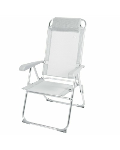 Sedia Pieghevole Aktive Reclinabile Grigio 44 x 55 x 101 cm