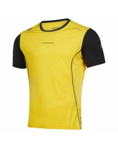 T-shirt med kortärm Herr La Sportiva Tracer Gul Svart