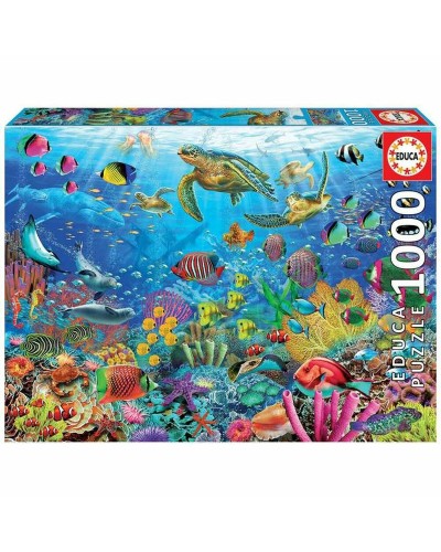 Palapeli Educa Turtles in Paradise 1000 pcs