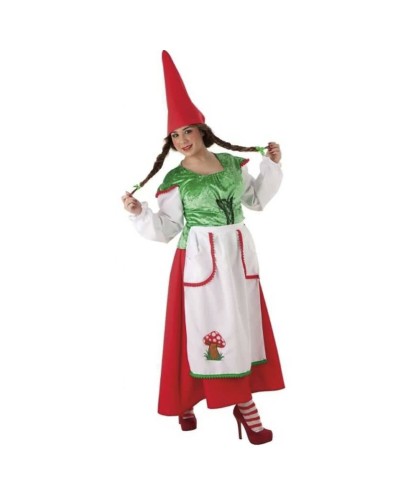 Costume per Adulti Gnomo L (4 Pezzi)