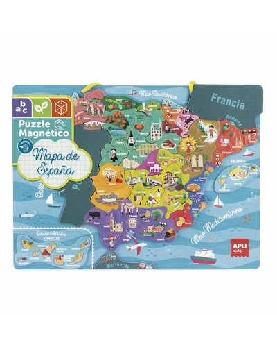 Puzzle Apli Spagna Magnetico 50 Pezzi