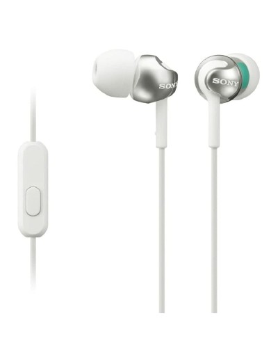Auriculares de Botón Sony MDR-EX110AP 3,5 mm Blanco