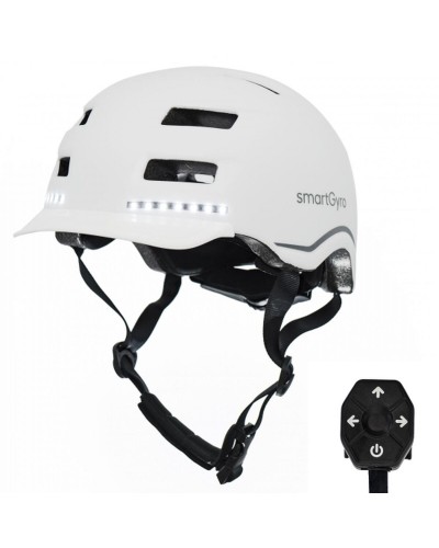 Casco per Hoverboard Elettrico Smartgyro SMART MAX Bianco