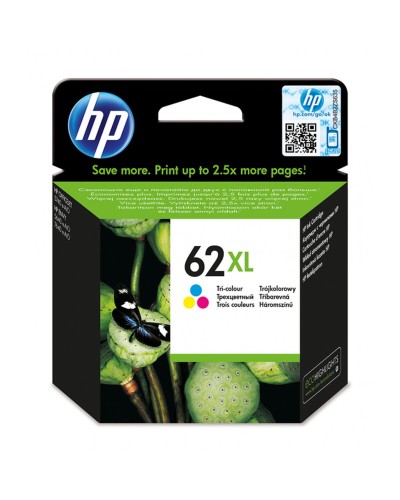 Original Ink Cartridge HP 62XL Cyan/Magenta/Yellow Yellow Cyan Magenta Multicolour