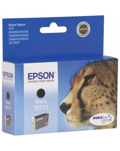 Original Tintenpatrone Epson T071140 Schwarz