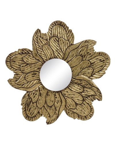 Wandspiegel 80 x 1,75 x 80 cm Gouden DMF